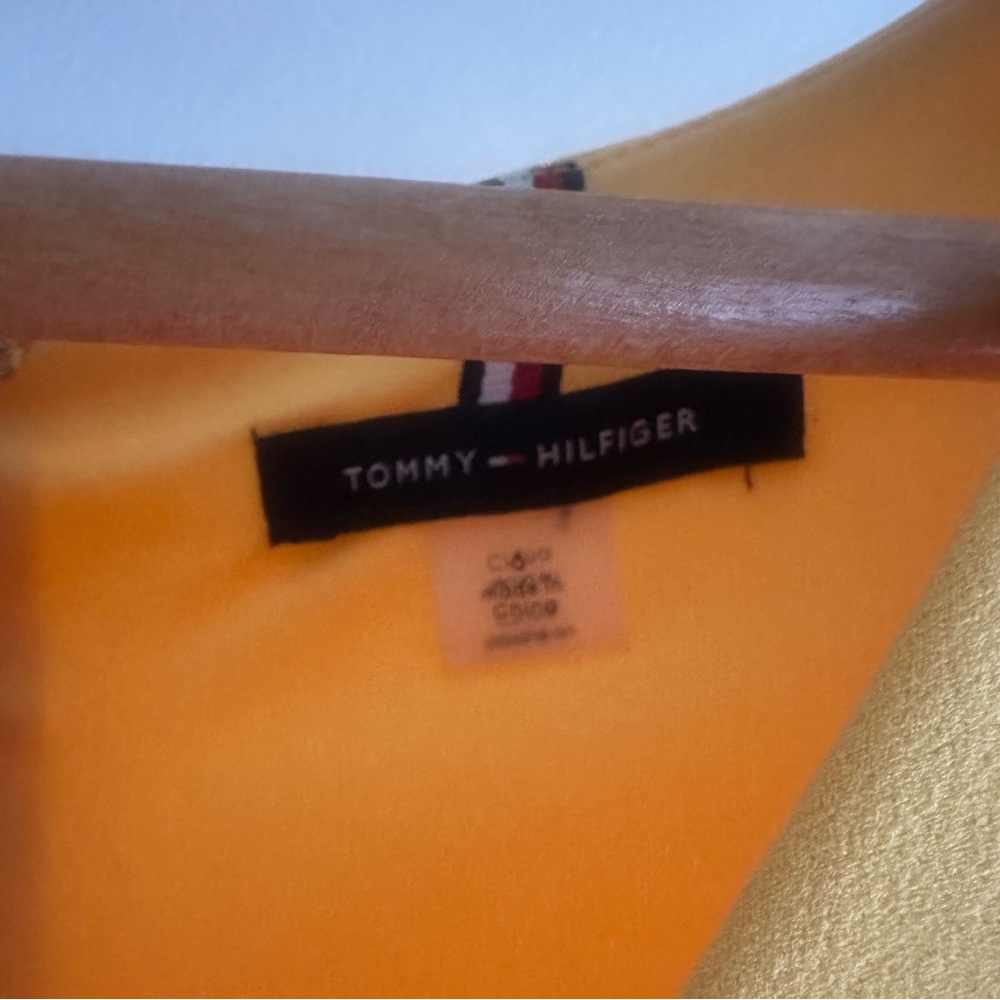 Tommy Hilfiger Yellow V-Neck Jumpsuit - Picture 8 of 10